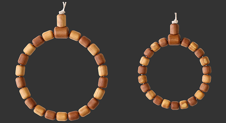 Partner-Armband-Set Apfelbaum & Olivenbaum