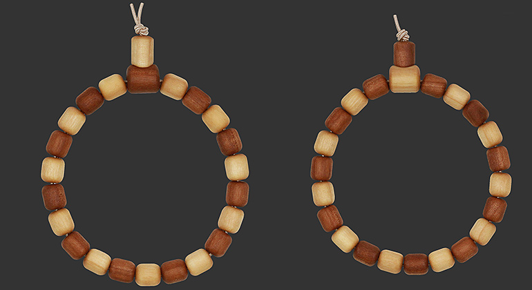 Partner-Armband-Set Apfelbaum & Pappel