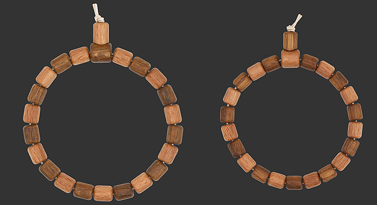 Partner-Armband-Set Eiche & Buche