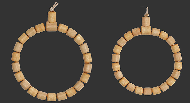 Partner-Armband-Set Haselstrauch & Ahorn