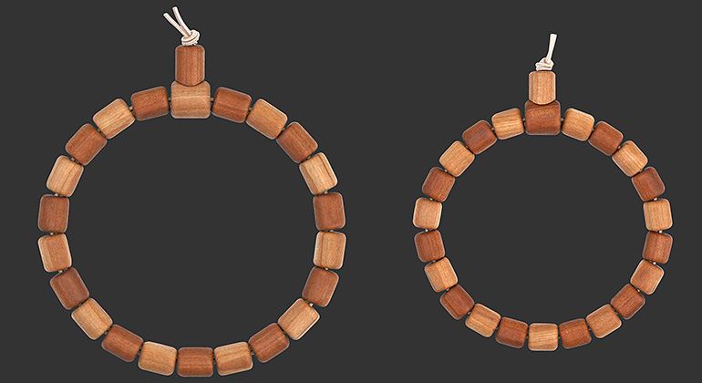 Partner-Armband-Set Haselstrauch & Apfelbaum