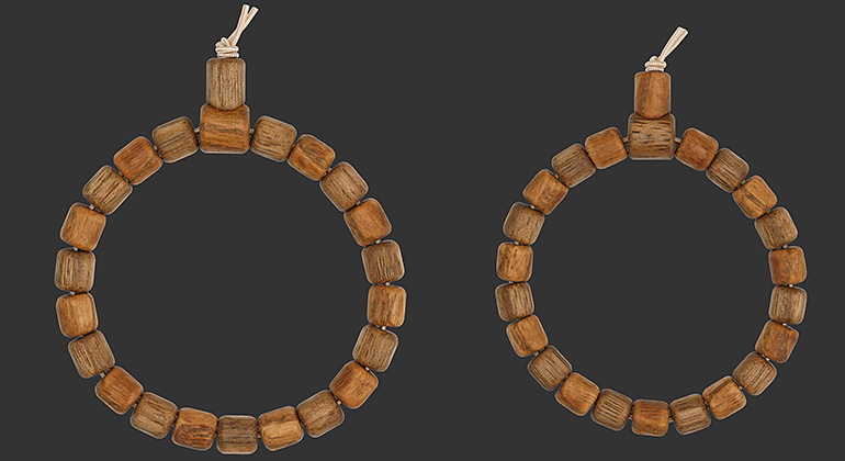 Partner-Armband-Set Esskastanie & Walnussbaum