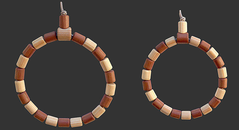Partner-Armband-Set Tanne & Apfelbaum