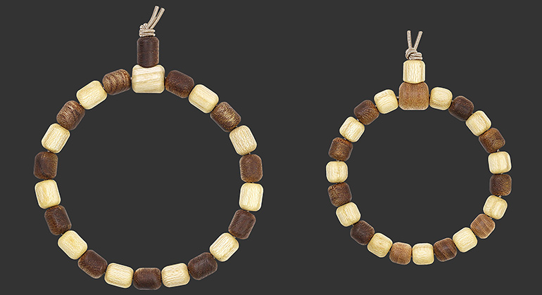 Partner-Armband-Set Zürgelbaum & Ulme